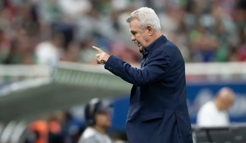 Durante encuentro de la Selección Mexicana