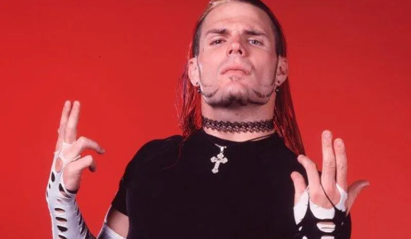 Pose icónica de Jeff Hardy