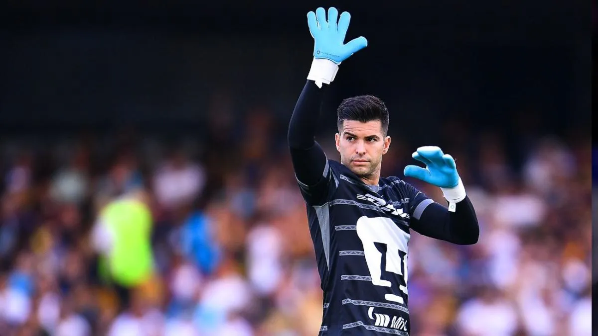 González como arquero de Pumas | MEXSPORT