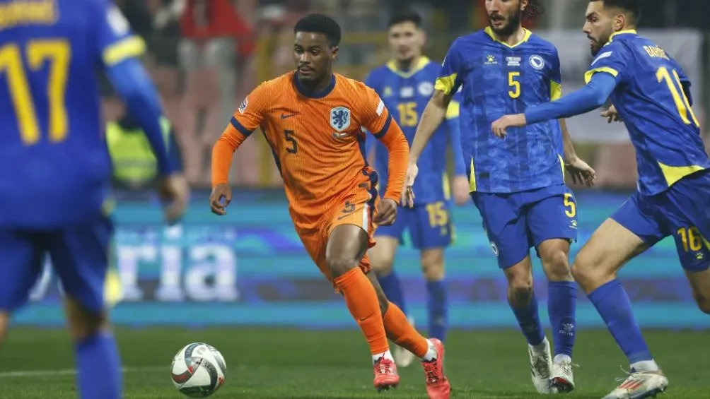 El neerlandés con su selección | AP