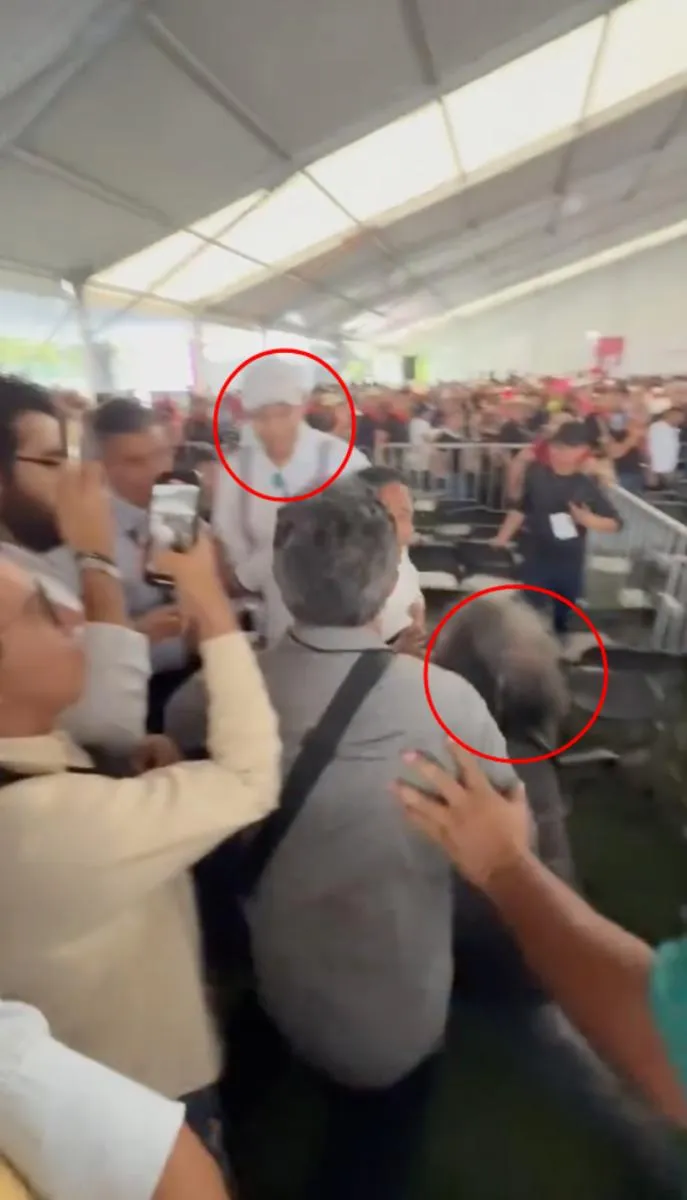 El trabajador de Presidencia quedó suspendido tras los hechos de violencia / Redes Sociales