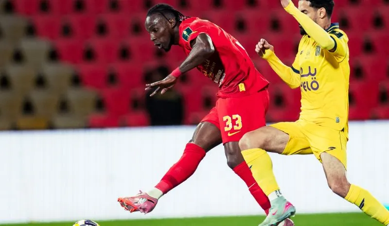 Quiñones durante partido