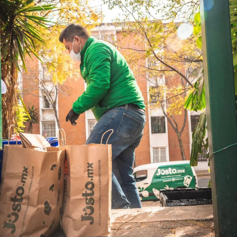 La aplicación de supermercado anunció su cierre por cuestiones operativas / FB: @justomx
