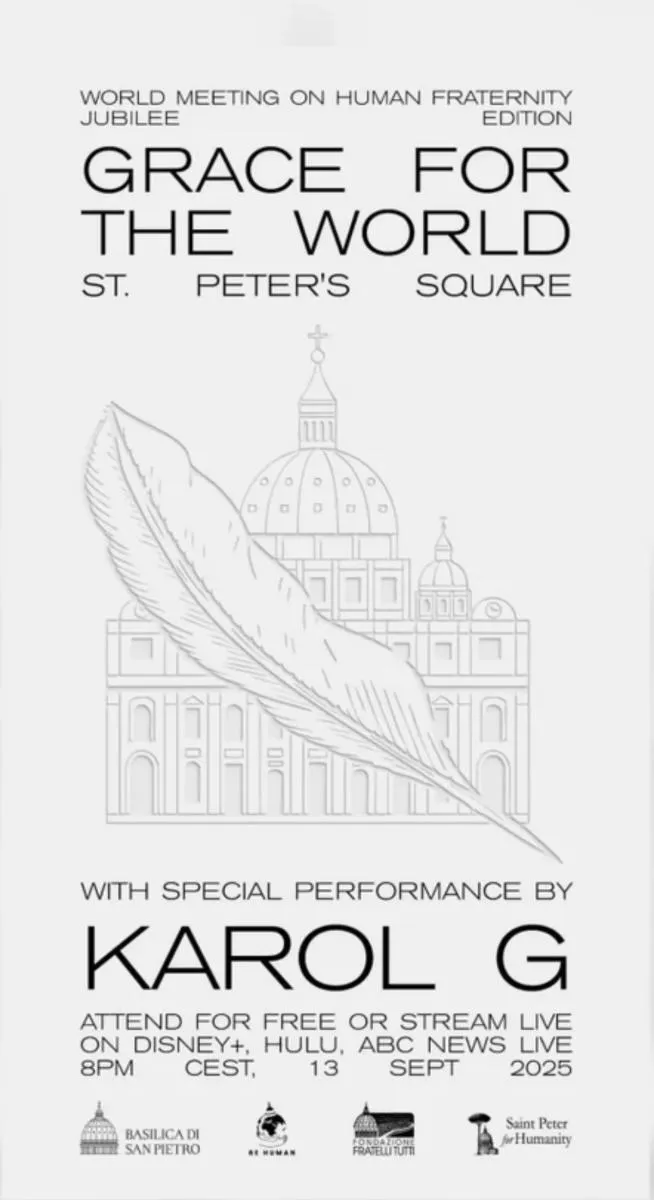 Grace from the World será un llamado a la paz donde estarán varios artistas / Especial
