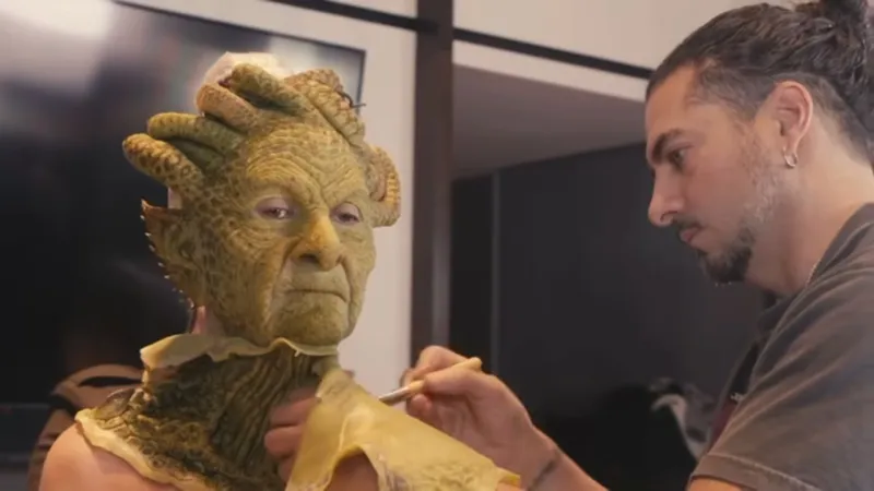 El maquillista de Heidi Klum ha estado nominado al Oscar por su trabajo / FB: @HeidiKlum