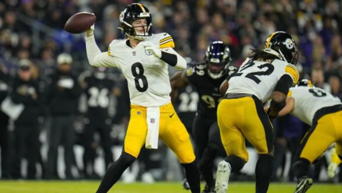 Pickett con los Steelers | AP