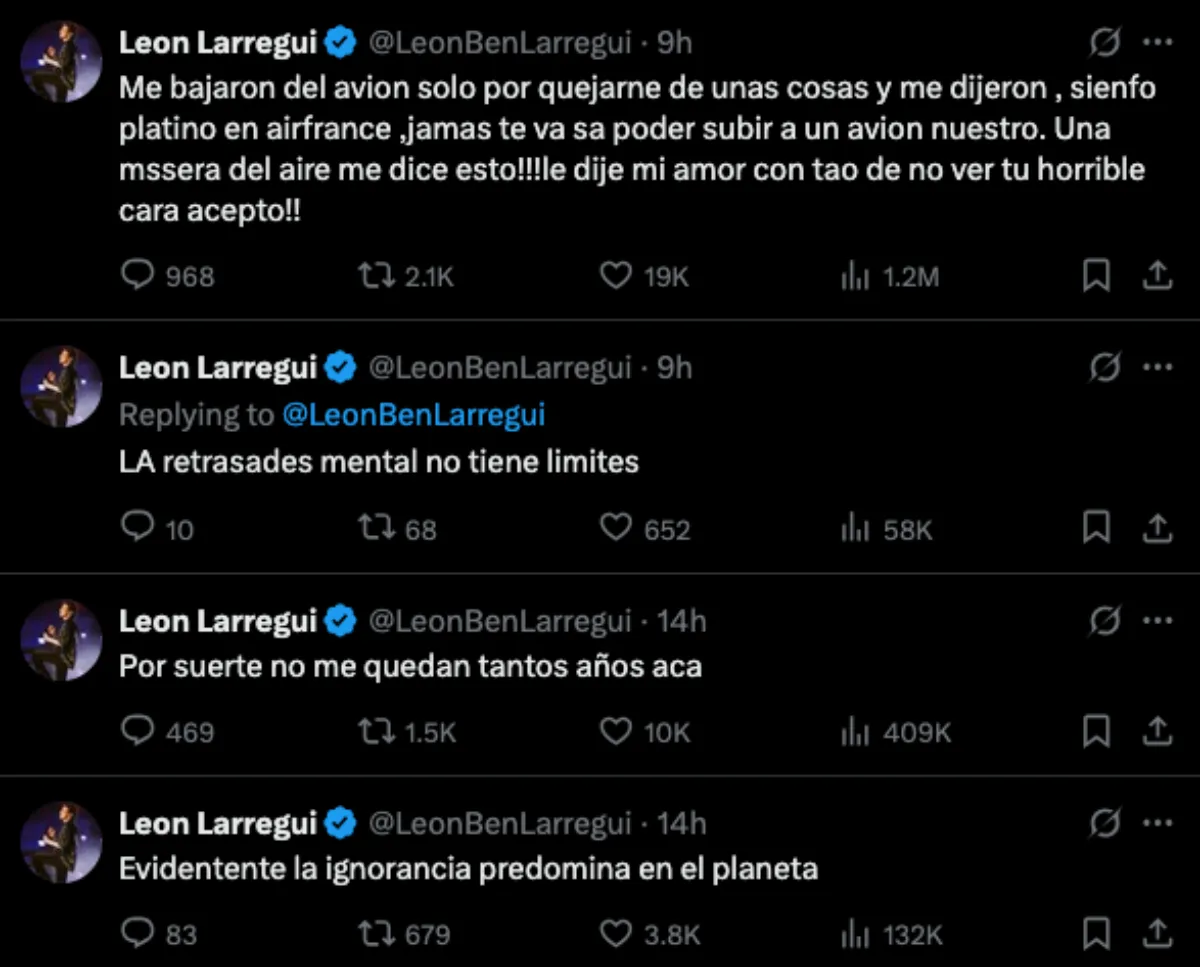 Son constantes sus mensajes donde cuenta que se mete en problemas / Especial