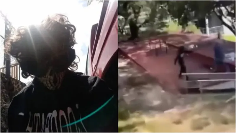 Los hechos del ataque quedaron grabados / Redes Sociales