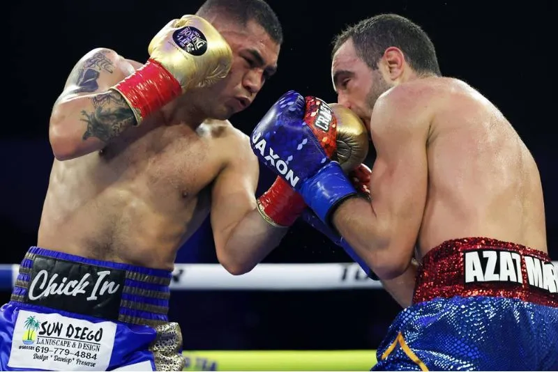 Logan Hernández se prepara para enfrentar a Nakatani | @sebastianloganhernandez