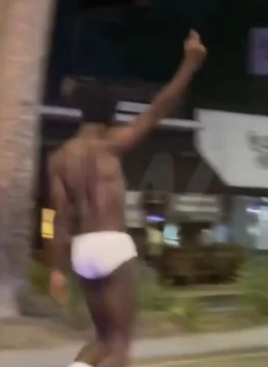 El rapero divaga por las calles en ropa interior hasta que fue arrestado / Especial