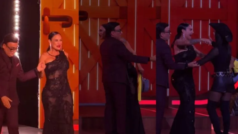 Lis Vega ignoró a Adal Ramones cuando llegó al foro/TV Azteca