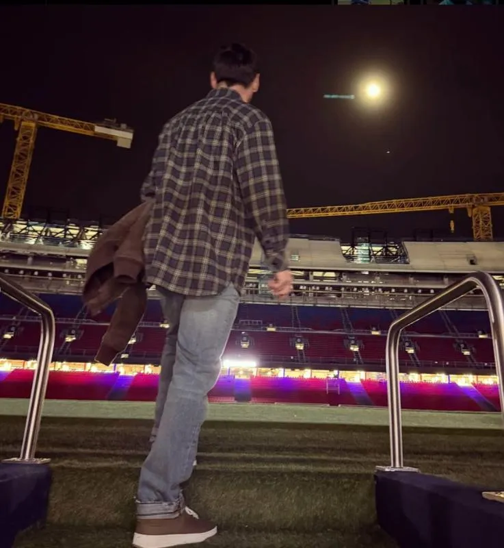 Messi volvió al Camp Nou... de visita | @leomessi