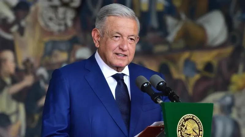 El tabasqueño no desaprovechó la oportunidad para hablar de su sexenio/Presidencia de México