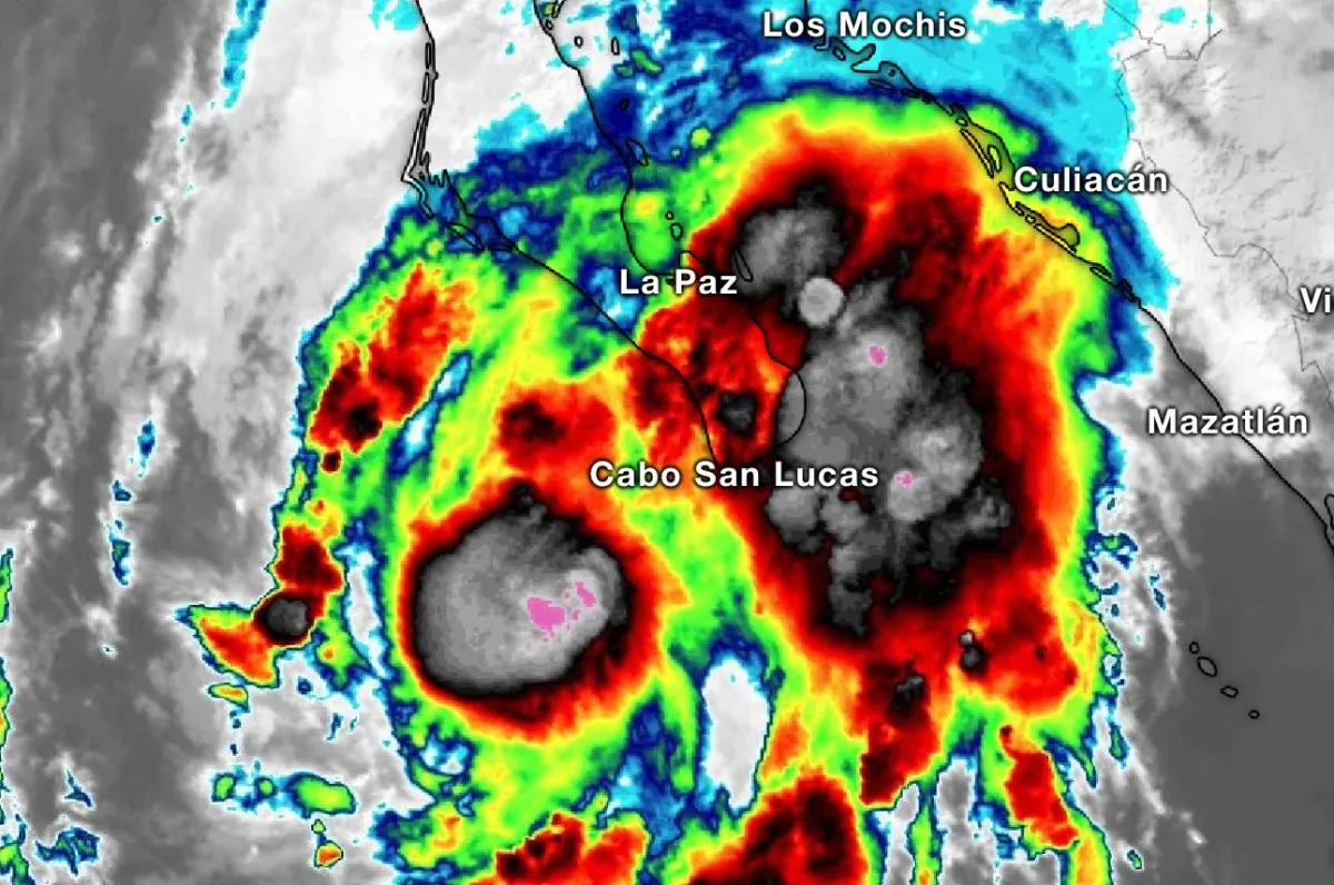 Baja California y Sinaloa tendrán lluvias extremas en estos días / Redes Sociales