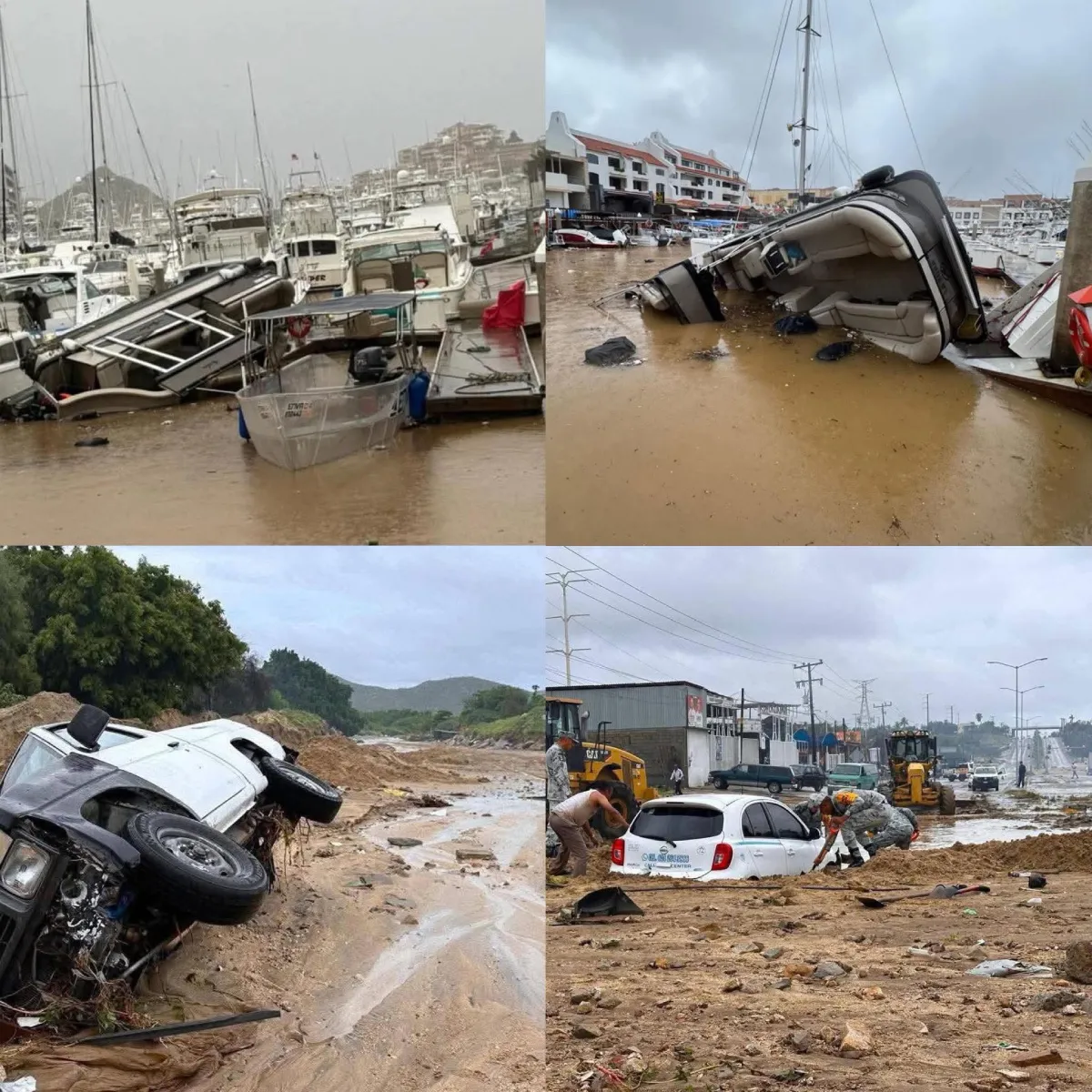 Sin tocar tierra todavía, el huracán Lorena ya está causando estragos / Redes Sociales