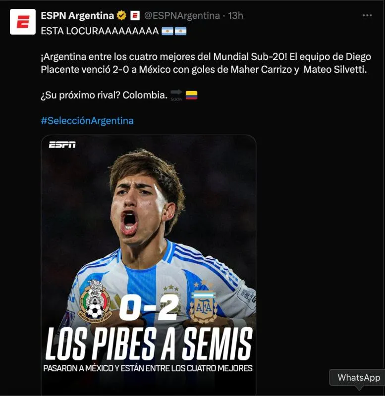 Así reaccionó la prensa a la victoria de Argentina | CAPTURA