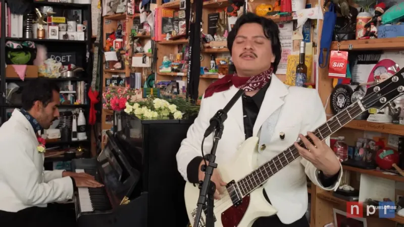 En la presentación también estuvieron 4 músicos invitados / Redes Sociales