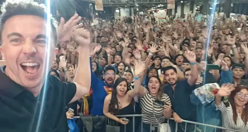 El actor estuvo en Monterrey participando en una convención de Geek / Redes Sociales