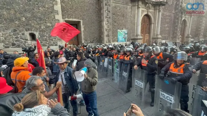 Desde la mañana de este jueves, los integrantes de la CNTE llegaron a la CDMX / Redes Sociales