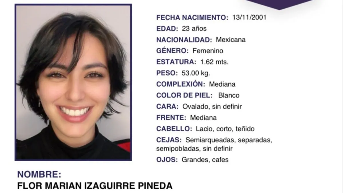 A principios de mes, Flor Marian había salido de su casa y no se tenía rastro de ella / Redes Sociales
