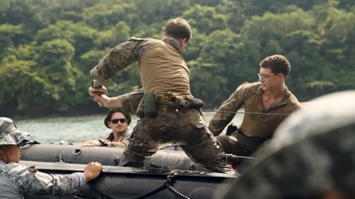 Los marines llegan con todo su brazo fuerte para combatir el narco / Redes Sociales