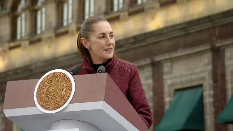 La presidenta Sheinbaum solicitó al Senado el permiso para que ingresen los marines / Especial