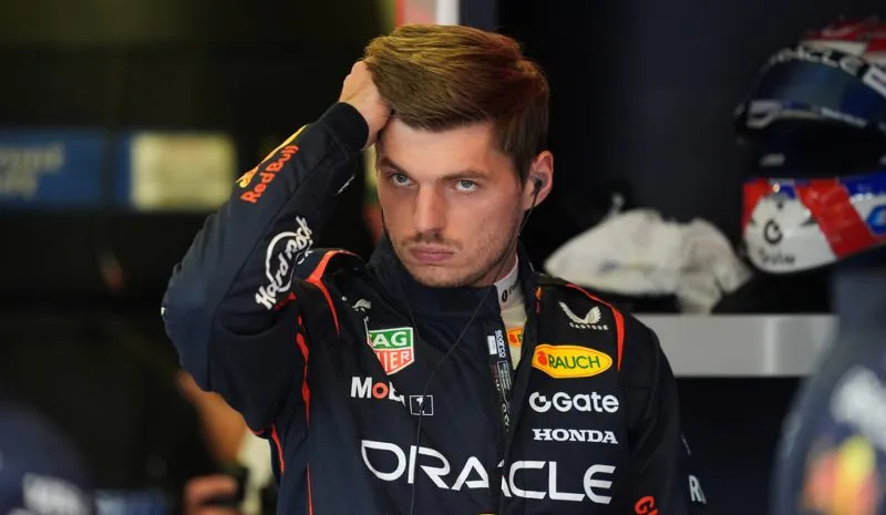 Verstapen en GP de México