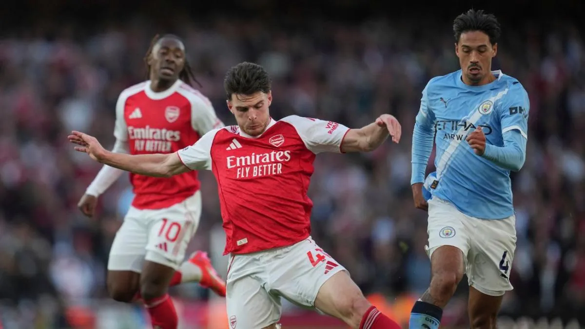 Pep Guardiola habló sobre el Arsenal tras el empate en el Emirates | AP