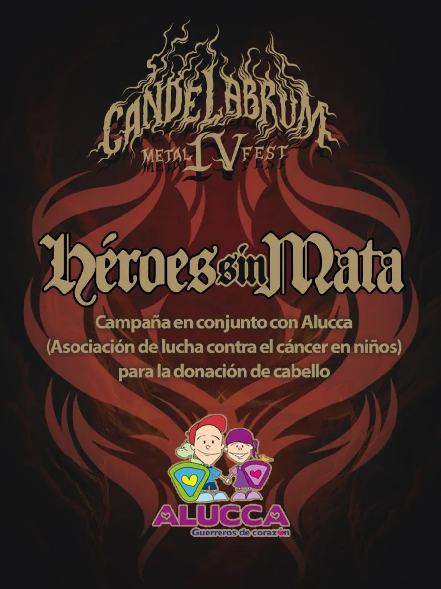 La campaña 'Héroes Sin Mata' será adentro del mismo festival / FB: @CandelabrumFest