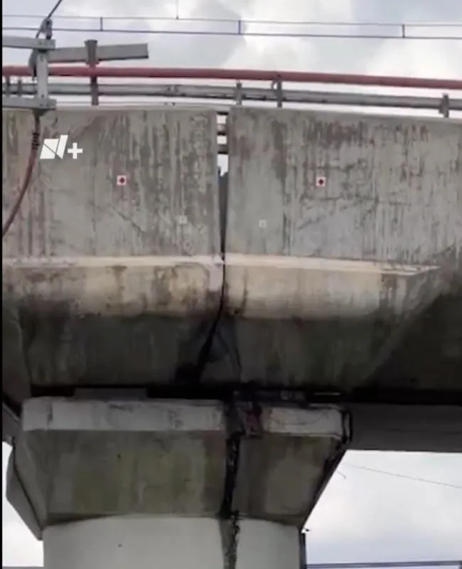 El Metro indica que esa apertura no es un peligro para los usuarios / Redes Sociales