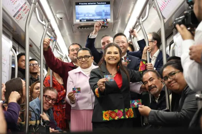 La jefa de gobierno Clara Brugada negó aumentó del pasaje en el Metro/X: @ClaraBrugadaM