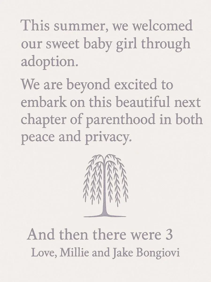 Con esta publicación, la actriz anunció que su familia crecería / IG: @milliebobbybrown