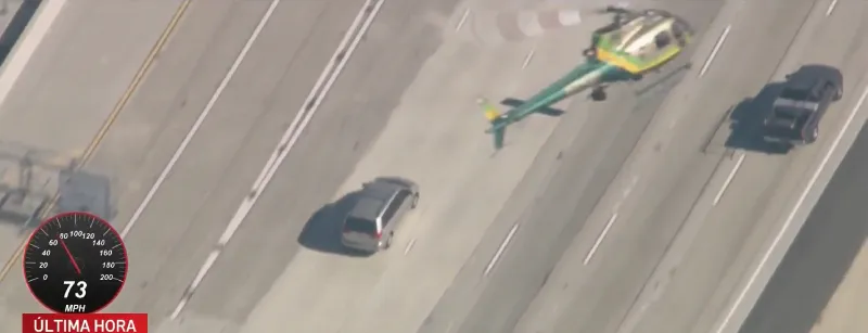 Las patrullas de California no pudieron detenerla / Redes Sociales