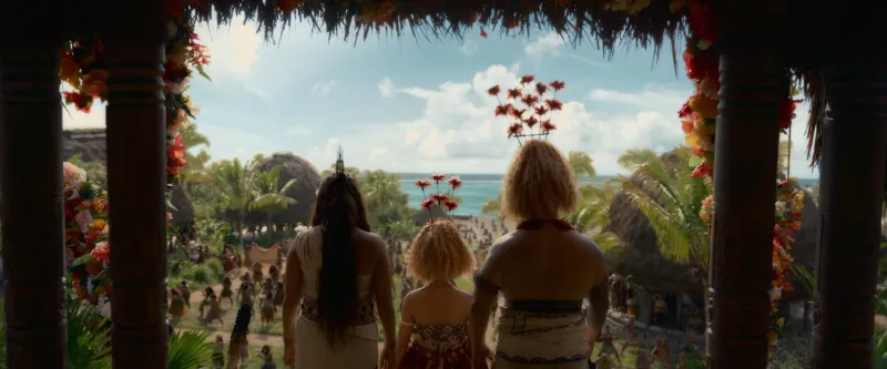 Catherine Laga’aia y Dwayne 'La Roca' Johnson protagonizan la cinta / Redes Sociales