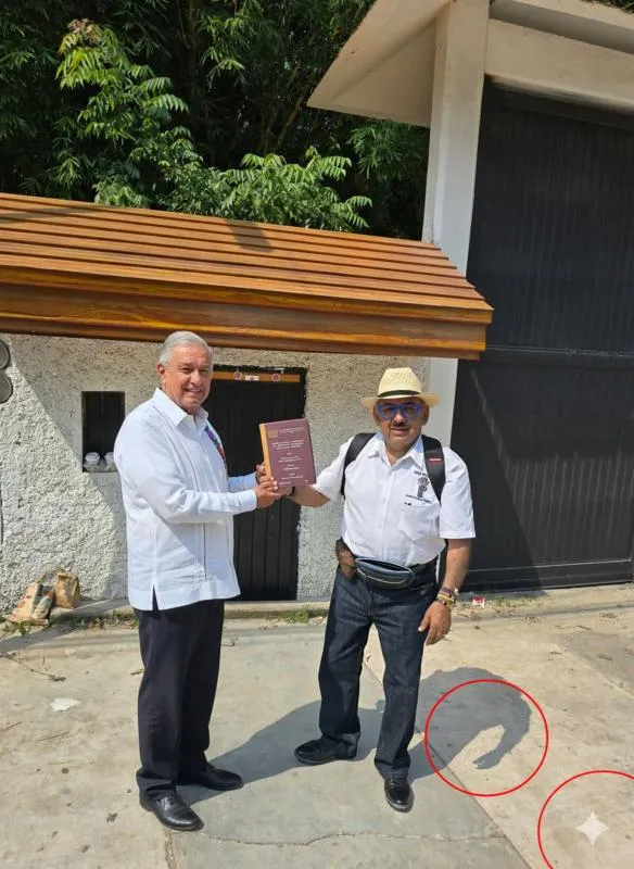 Esta fue la foto que hizo con Inteligencia Artificial / X: @lordmolecula