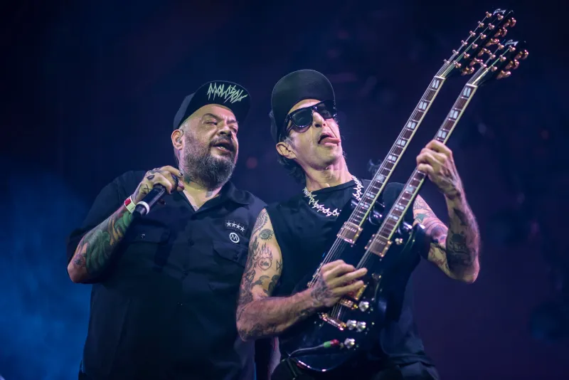 Tito se aventó cuatro rolas con su banda y fue bien recibido / Cortesía OCESA