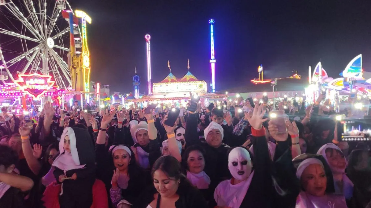 El ambiente estuvo lleno de fiesta y de terror al mismo tiempo / Redes Sociales