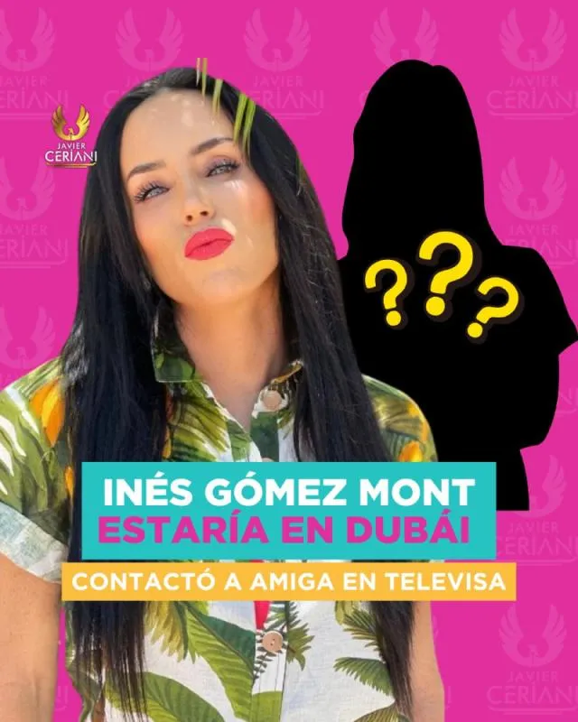 En su programa, Javier Ceriani reveló que estaba oculta en Dubái / Redes Sociales