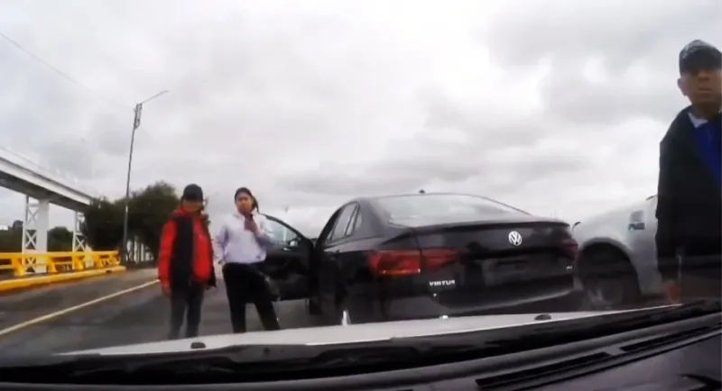 Las montachoques ya lo pensarán dos veces antes de actuar / Redes Sociales