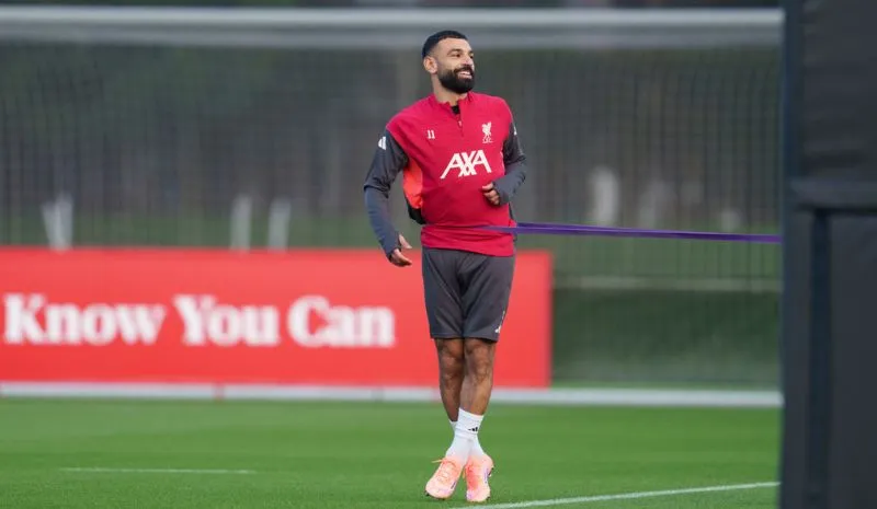 Salah en entrenamiento
