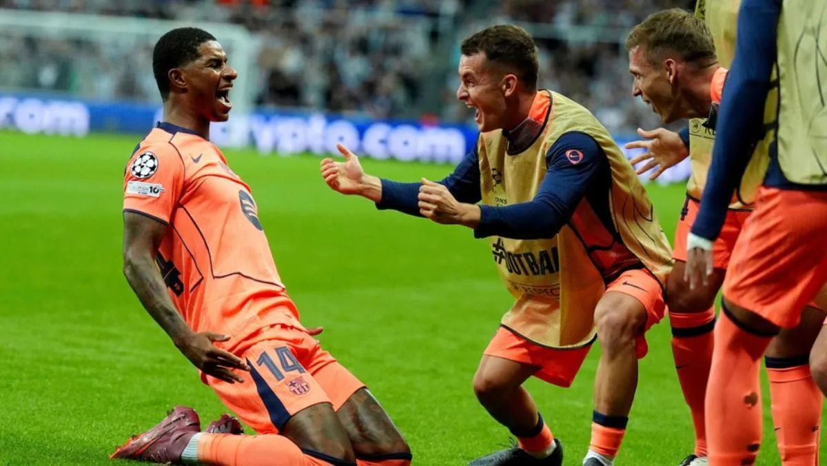 Marcus Rashford habló sobre su rendimiento actual con el Barcelona | AP