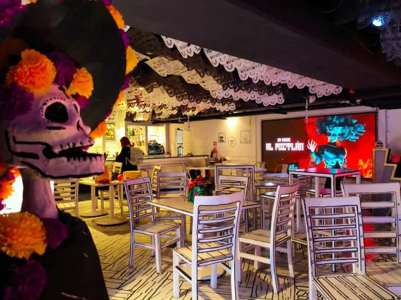 'Un Viaje al Mictlán' está dentro de Plaza Metrópoli Patriotismo / Especial