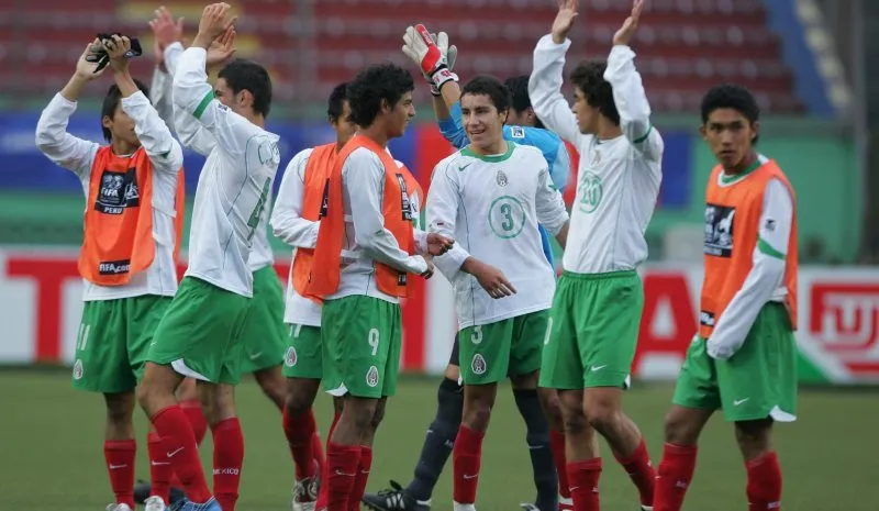 Selección Mexicana festeja
