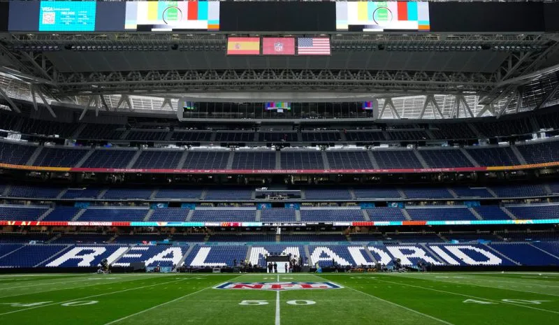 Bernabéu previo a juego de NFL