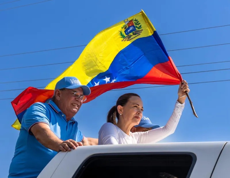 María Corina Machado dijo que el premio es para su pueblo que vive en represión / FB: @mariacorinaya