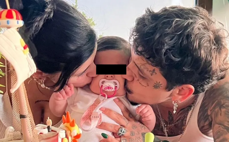 La pequeña es producto de la relación entre Nodal y Cazzu / Redes Sociales