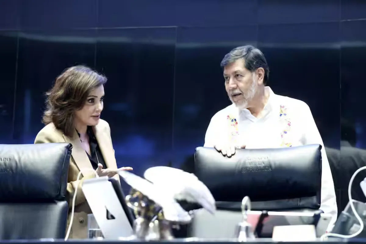 Los encuentros con Lilly Téllez eran muy recurrentes en las sesiones / Redes Sociales