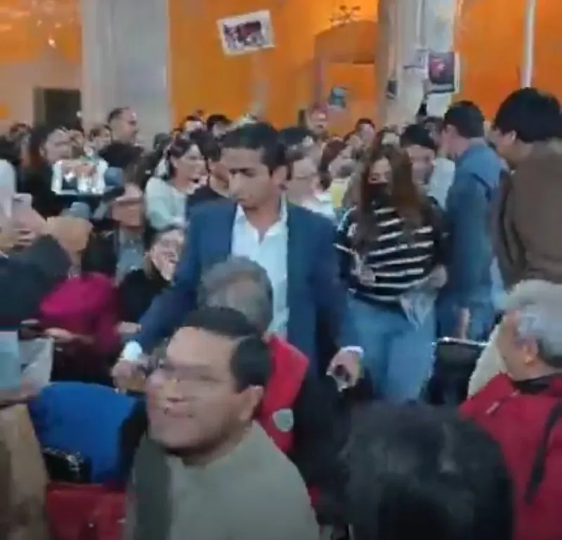 Al final, las cosas no pasaron a mayores / Redes Sociales