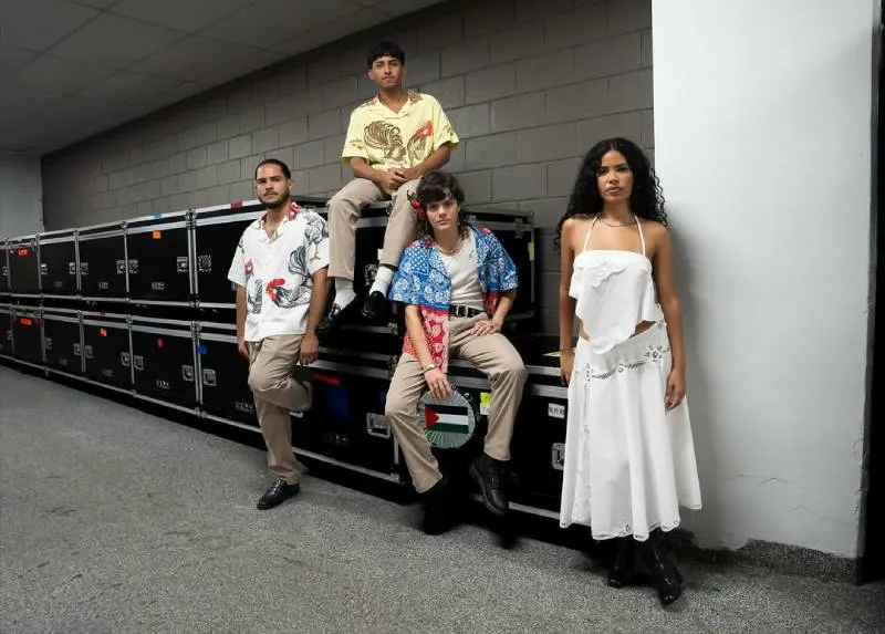 La banda esta conformada por los hermanos Willy, Lorén y Wester Aldarondo, junto con su amigo Adrián López. / @chuwi_pr