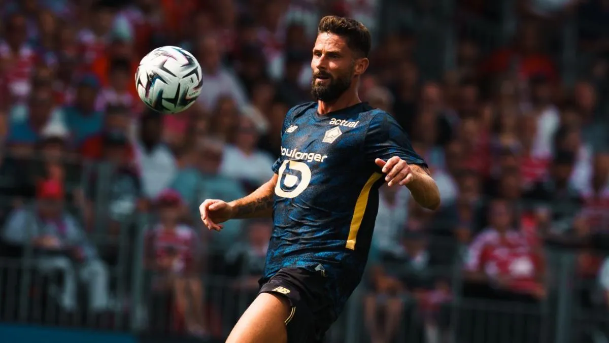 Giroud volvió a jugar en Francia | @losclille